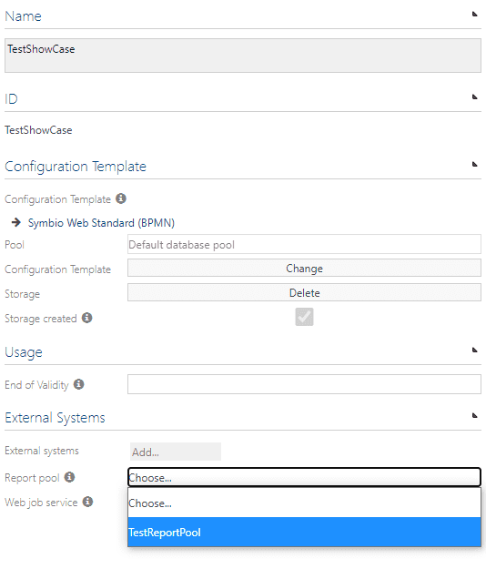 config symbio 2