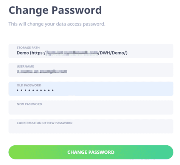 Change Password