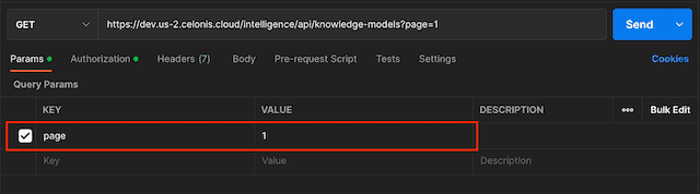 Setting a page query parameter